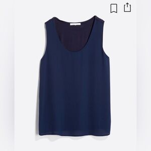 Your Story - granson mixed material top - size xs